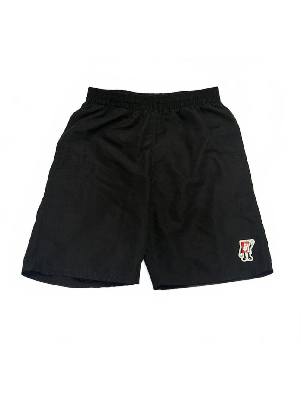 Nike Swim Boys' Boxy Patch 5" Volley Shorts - Black - Size Large (12-14)